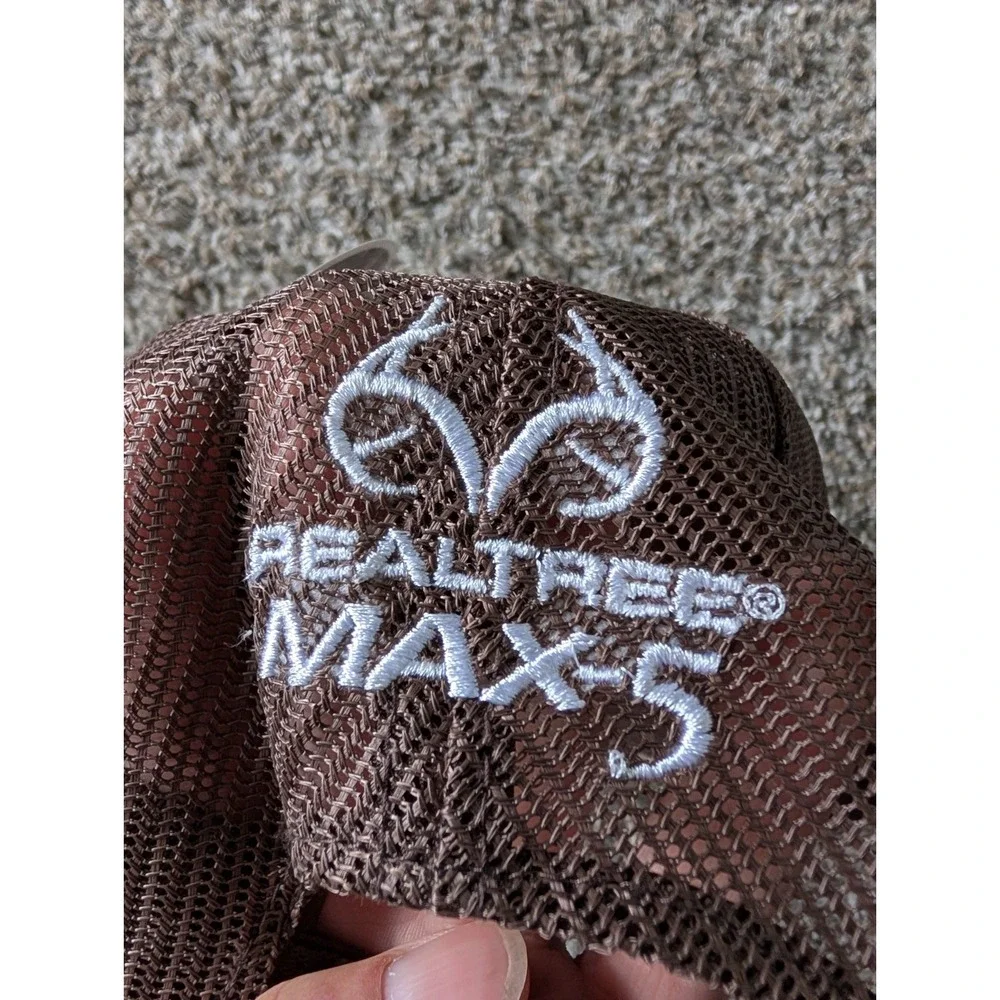 Banded Gear Trucker Cap Hat MAX-5 Camo Brown Mesh W/ B Logo Adjustable Strapback